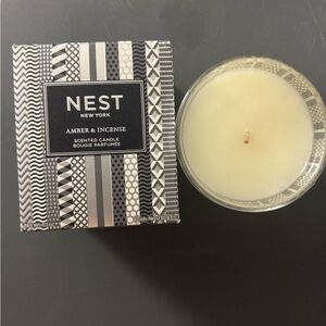 New NEST Amber & Incense Scented Candle